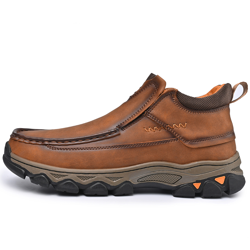 ⏰Last day 60% OFF - 2026 New Hot selling men's casual thick-soled non-slip orthopedic leather boots