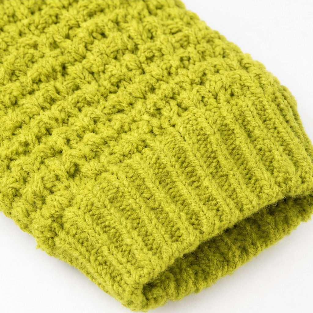 Recent New Products – Chunky Knit Crossover V-Neck Sweater