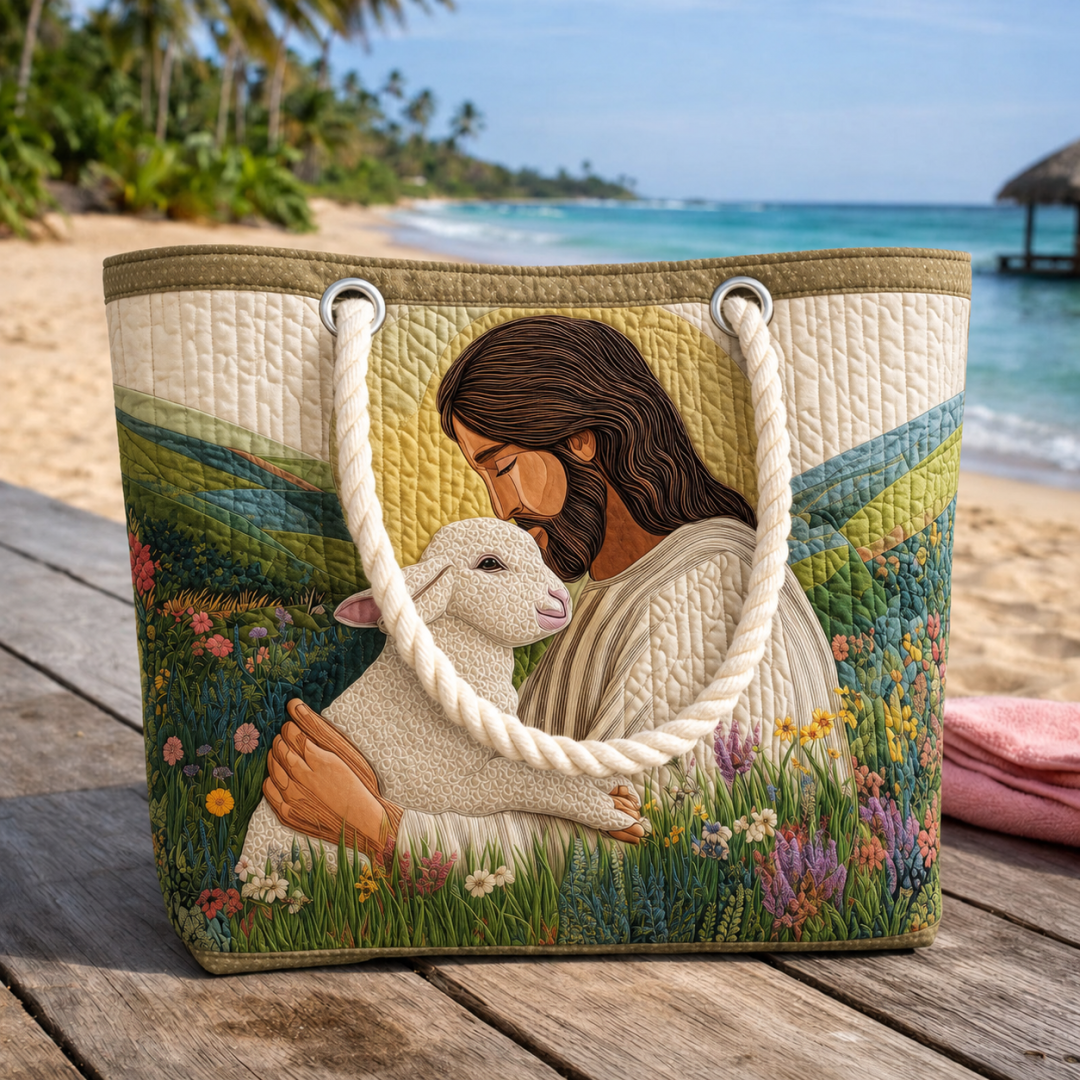 OANVAX Quilted Beach Bag