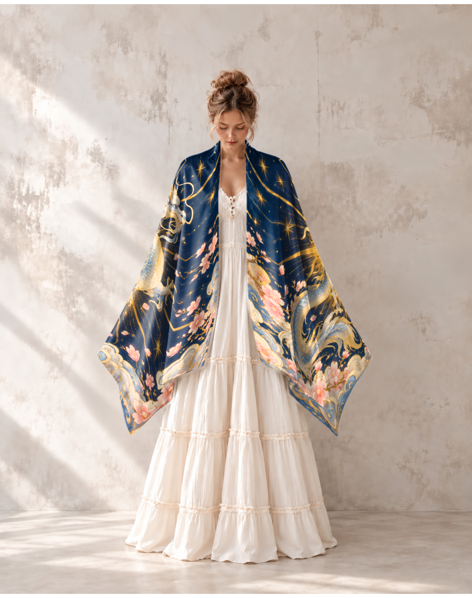 Radiant Sun Dragon Celestial Auspicious Cloud Wrap