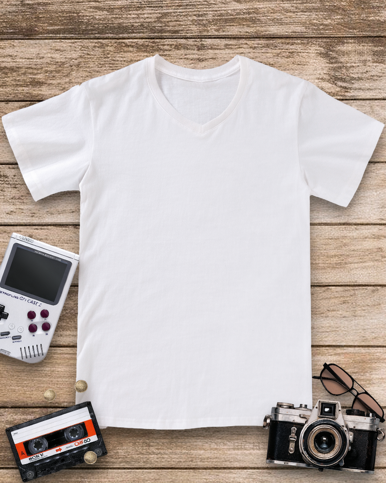 Adulting No, thanks 1960s V-neck T-Shirt image 10