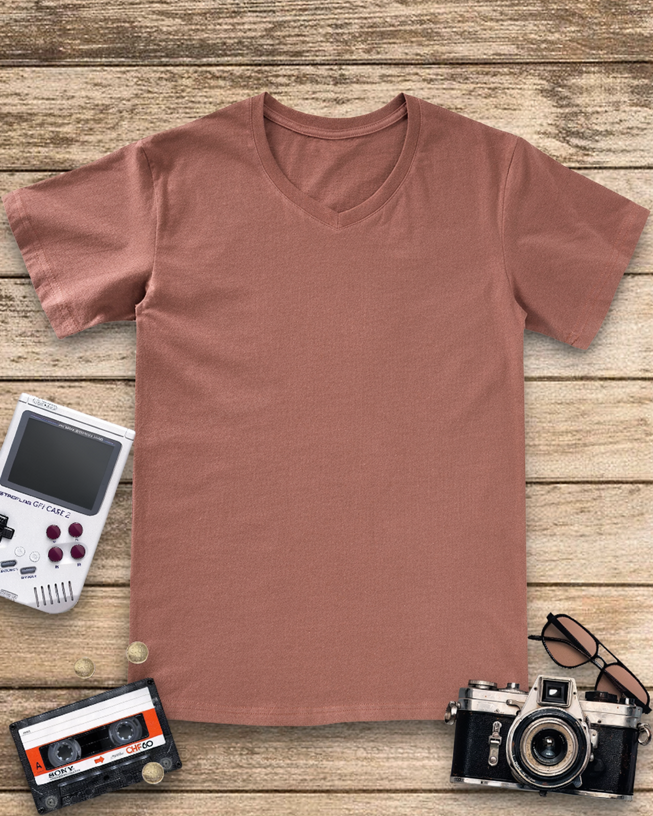 Adulting No, thanks 1960s V-neck T-Shirt image 16