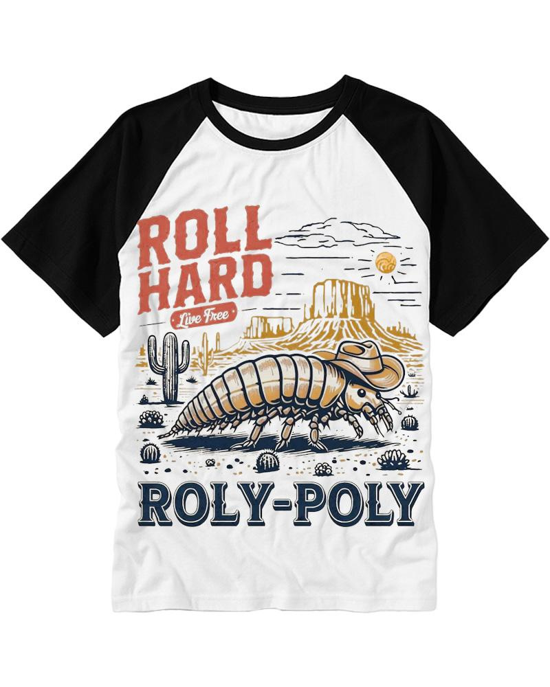 Roly Poly 1980s Raglan Baseball T-Shirt image 1