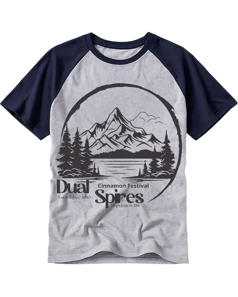 Cinnamon Festival 1990s Raglan Baseball T-Shirt image 1