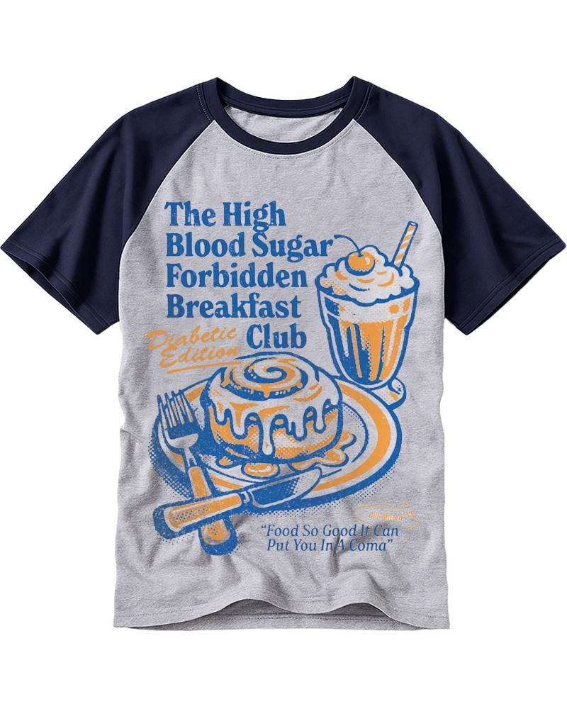 Food So Good It Can Put You In A Coma 1960s Raglan Baseball T-Shirt image 1