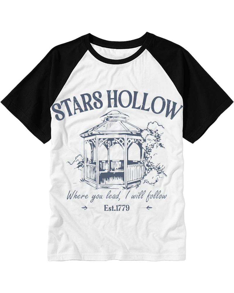 Where You Lead 1990s Raglan Baseball T-Shirt image 1