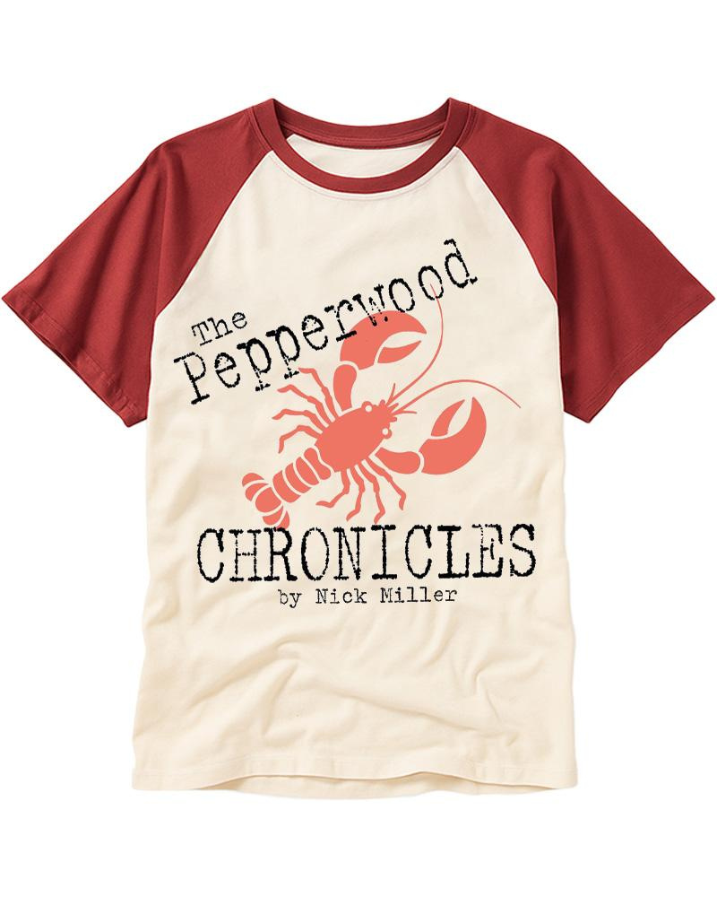 The Pepperwood Chronicles 1990s Raglan Baseball T-Shirt image 1