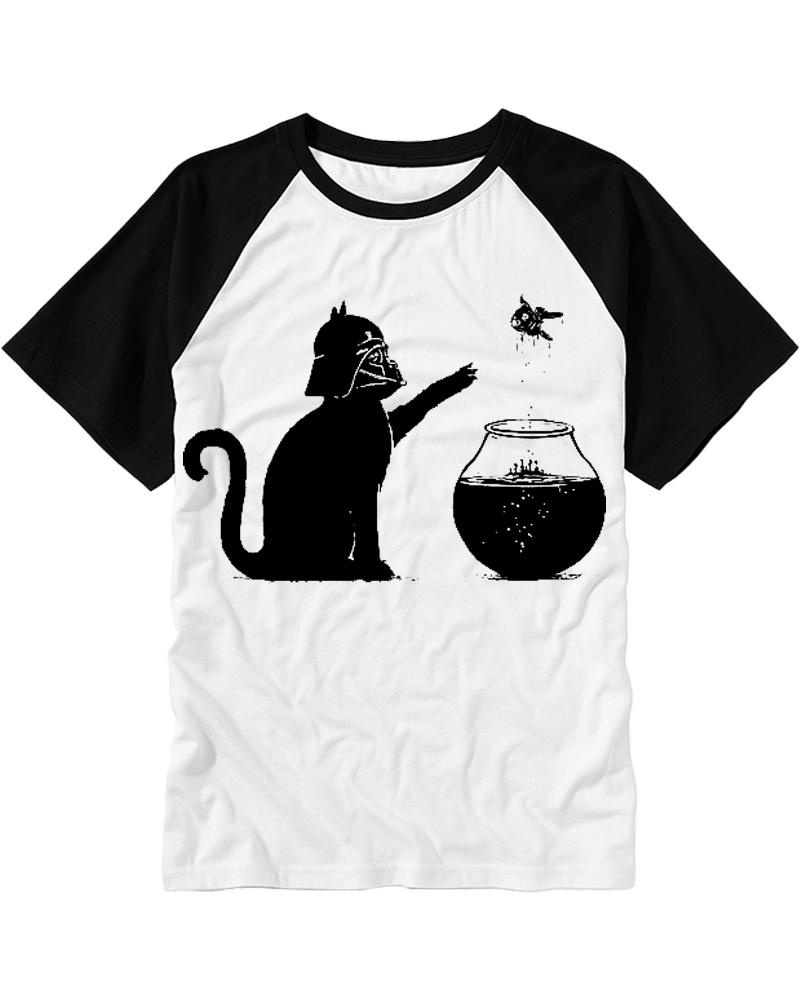 All Too Easy Vintage Cat 1980s Raglan Baseball T-Shirt image 1