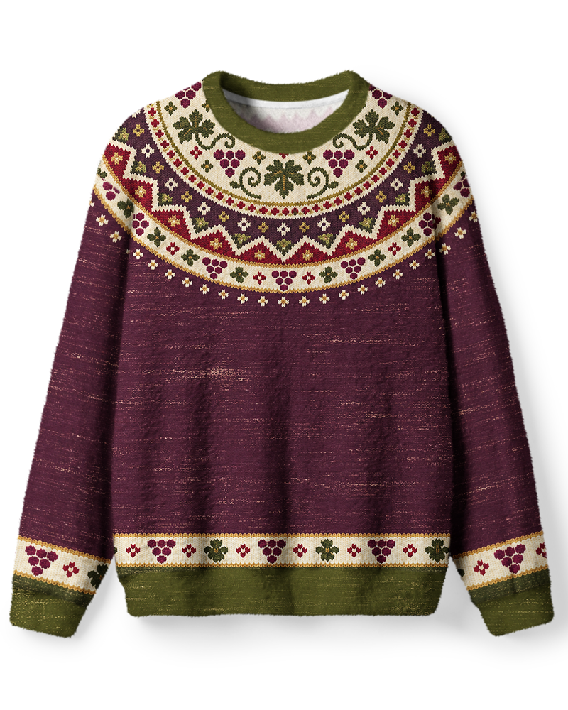 Vintage 1970s Vineyard Harvest Sweater image 1