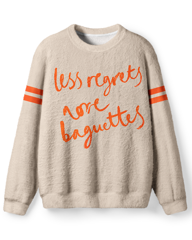 Retro Script Quote Sweatshirt image 1