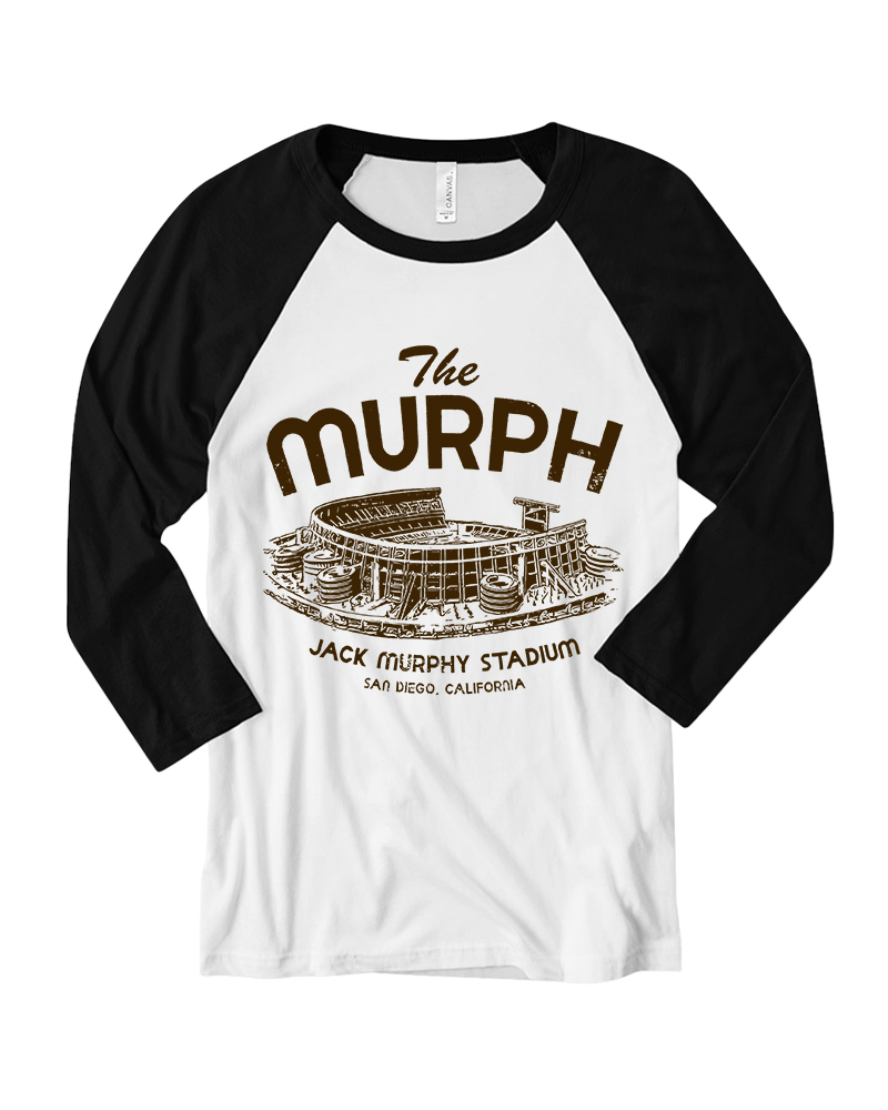 Jack Murphy Stadium Long Sleeve Raglan T-Shirt image 1