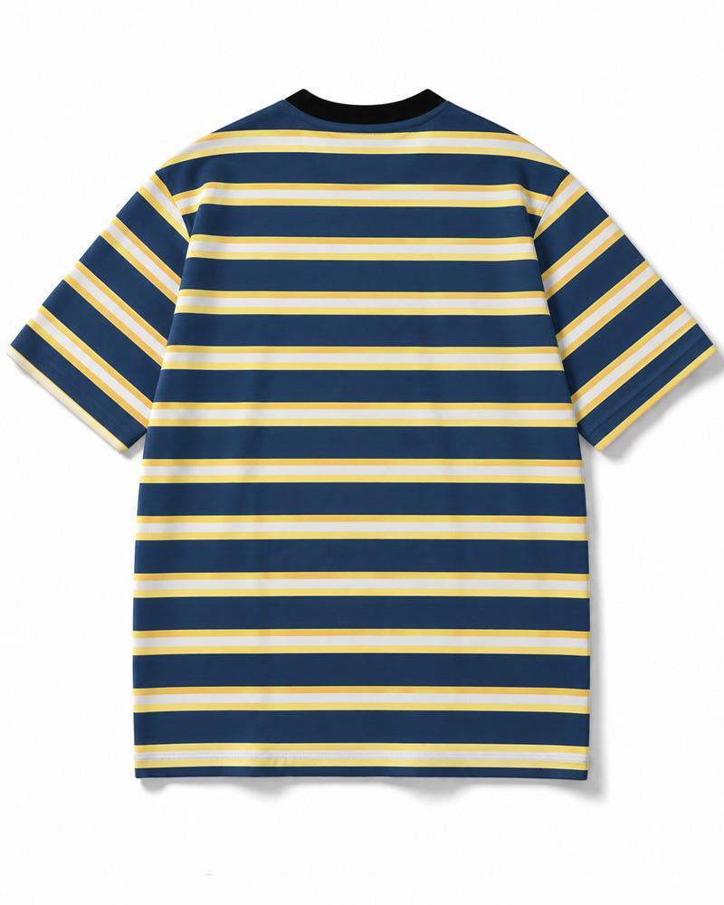 Good Times 1970s Eco Oversized Striped Ringer T-Shirt image 7