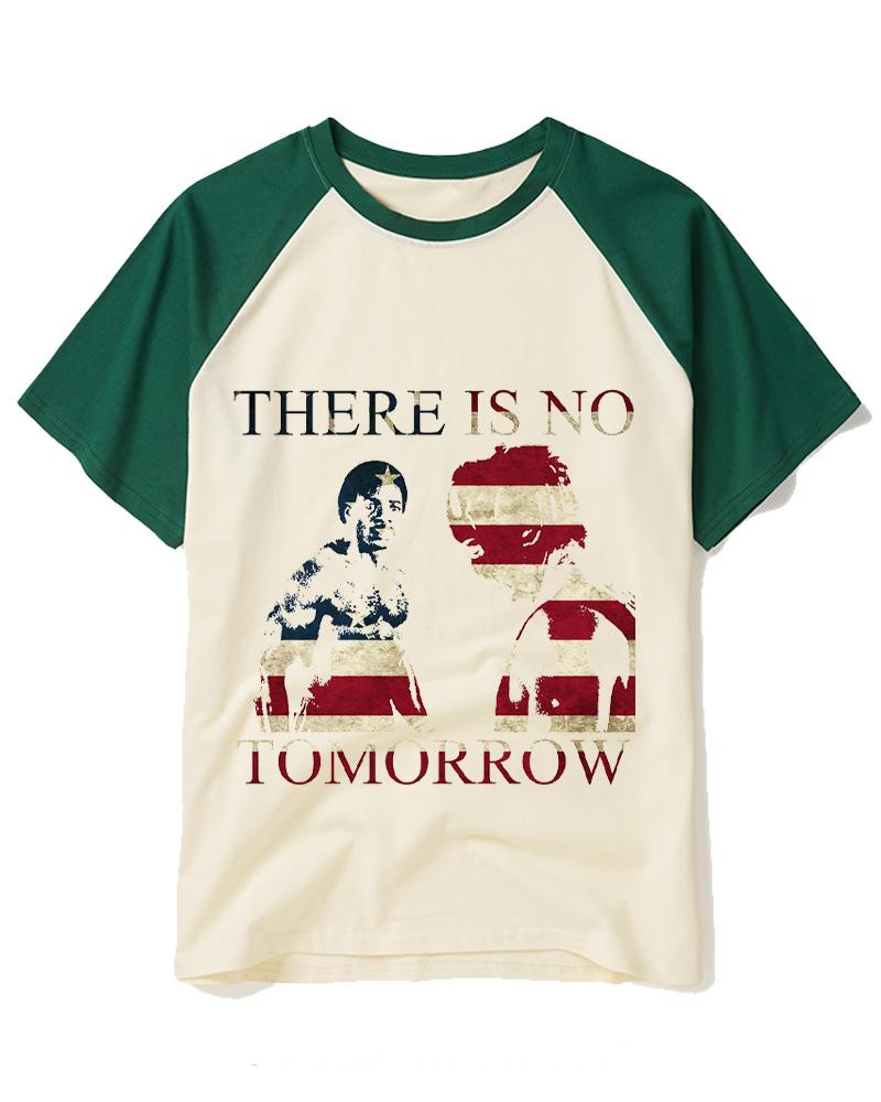 There Is No Tomorrow 1980s Raglan Baseball T-Shirt image 2