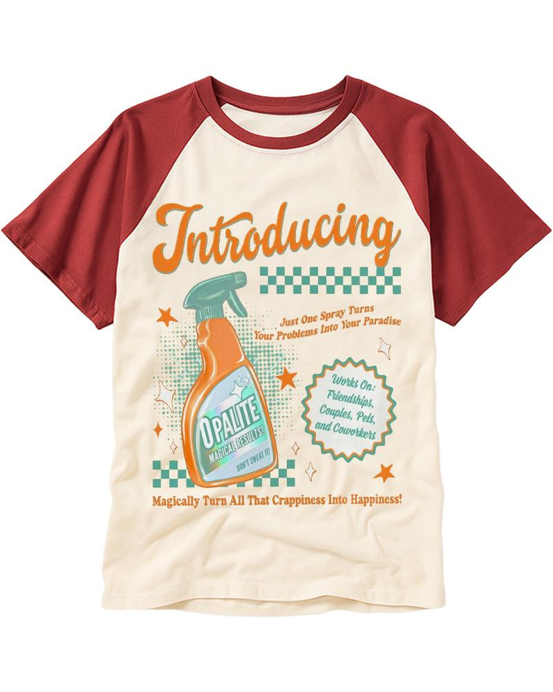 Opalite 1970s Raglan Baseball T-Shirt image 2