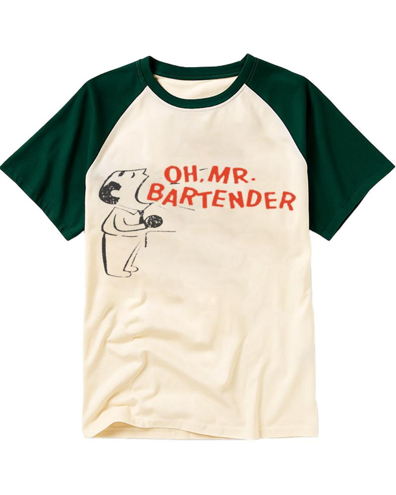 Drinking Aesthetic 1960s Raglan Baseball T-Shirt image 2