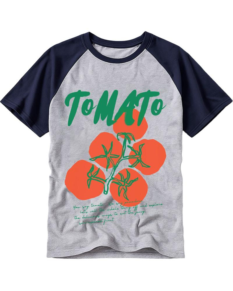 Tomato 1970s Raglan Baseball T-Shirt image 2