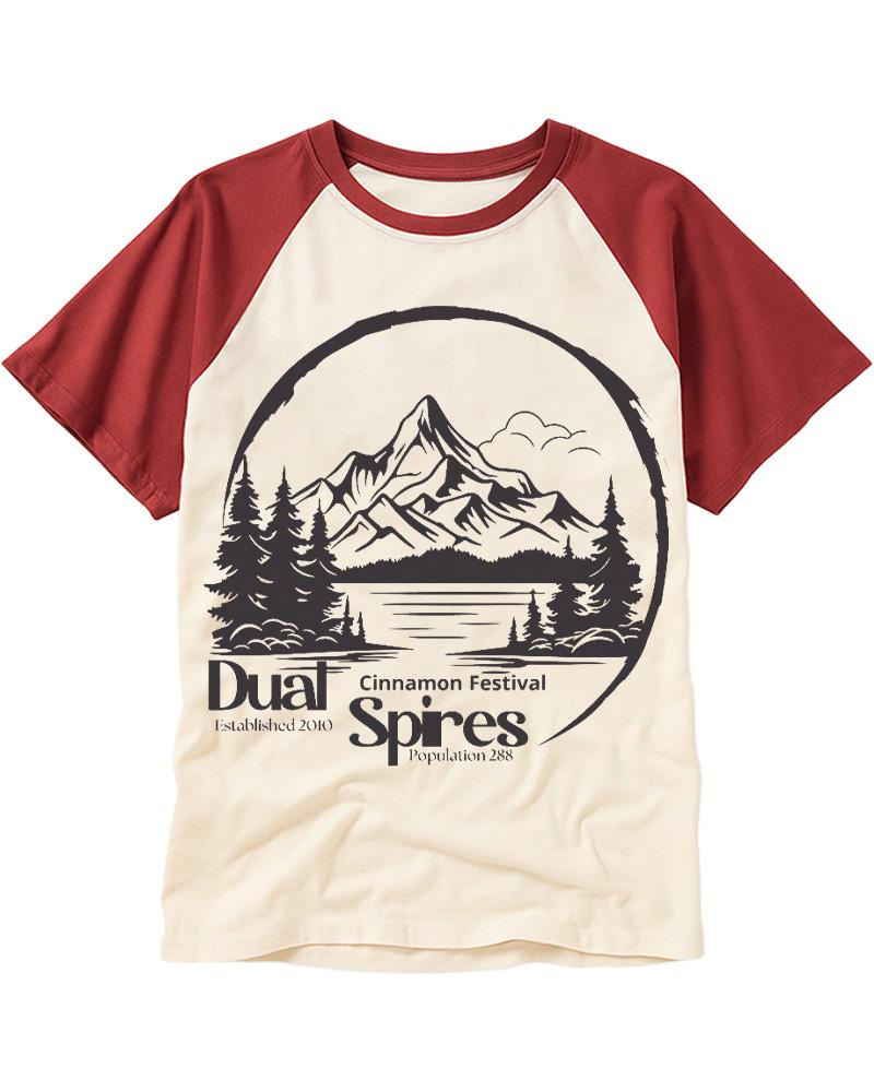 Cinnamon Festival 1990s Raglan Baseball T-Shirt image 2
