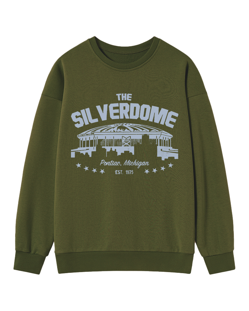 Retro Stadium Vibes Graphic Soccer Sweatshirt image 2