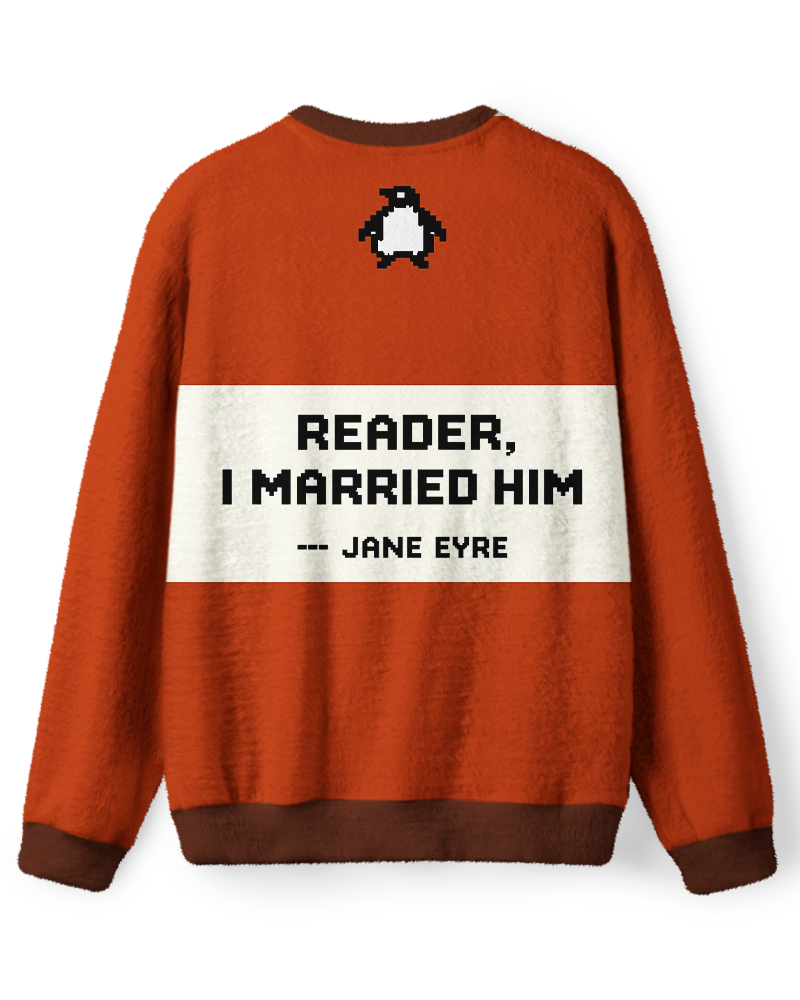 Vintage 1840s Free Spirit Literary Sweater image 2