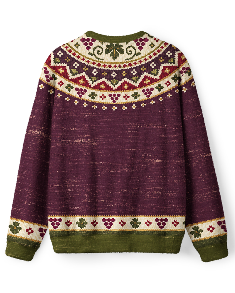 Vintage 1970s Vineyard Harvest Sweater image 2