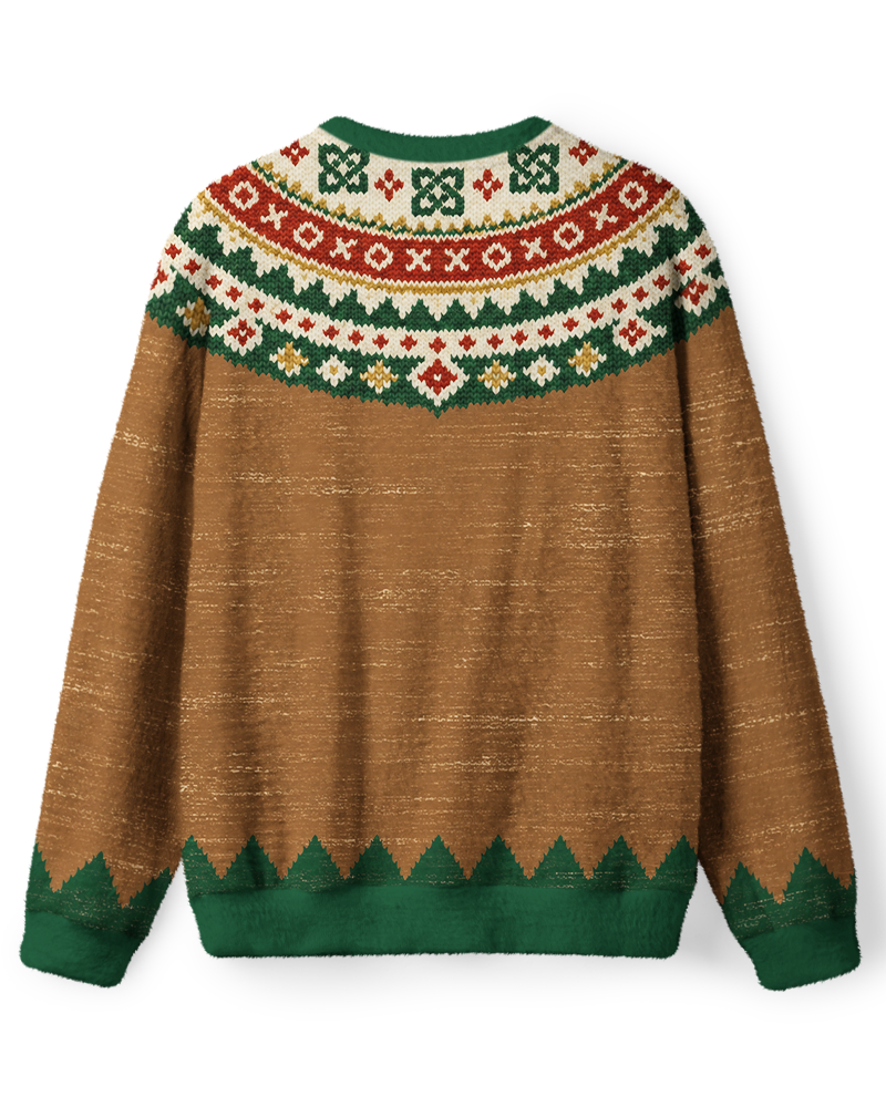 Vintage 1970s Celtic Tapestry Sweater image 2