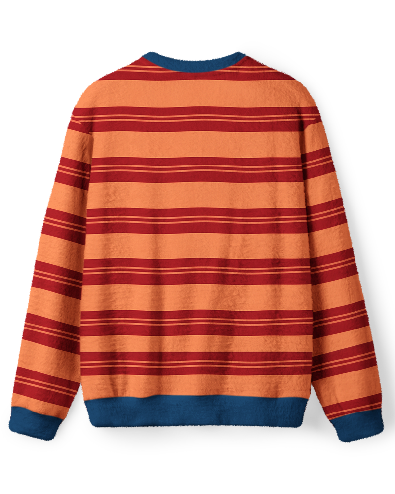 Vintage 1970s Canyon Sunset Stripe Sweater image 2