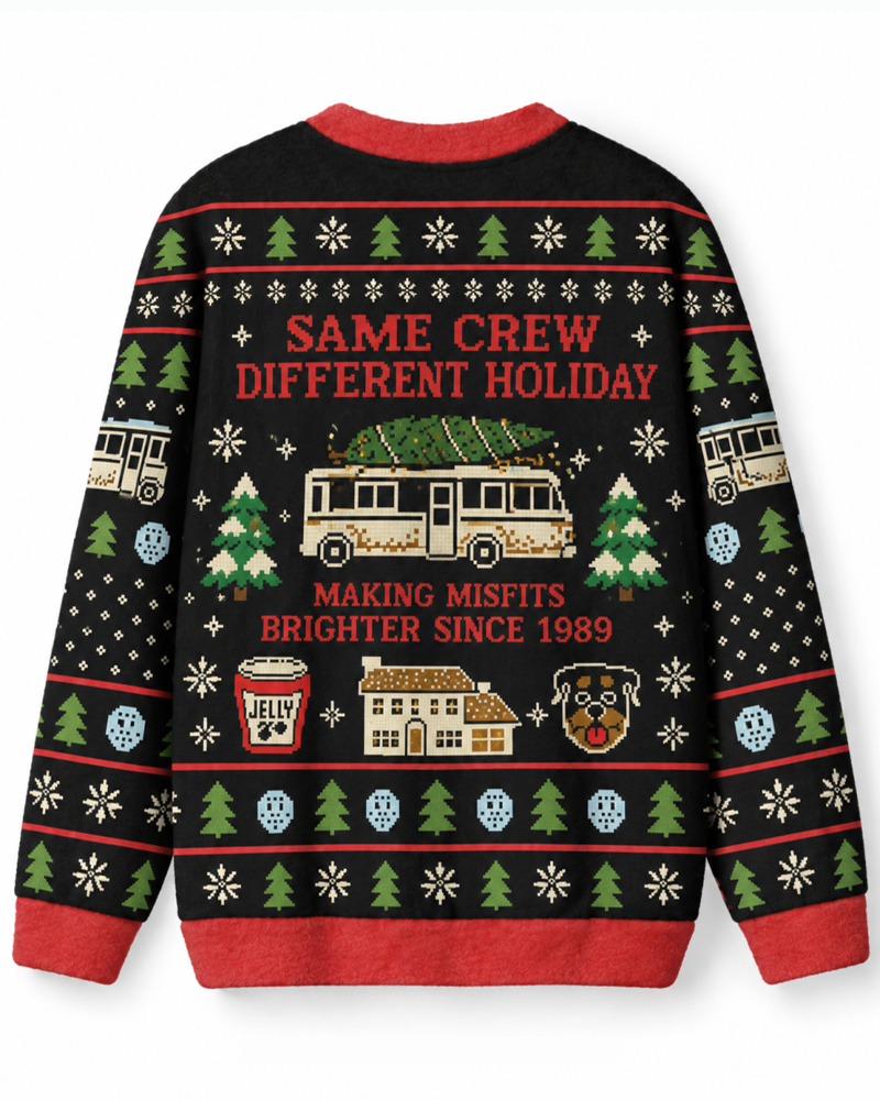 Fun Old Fashioned Family Christmas Sweater image 2