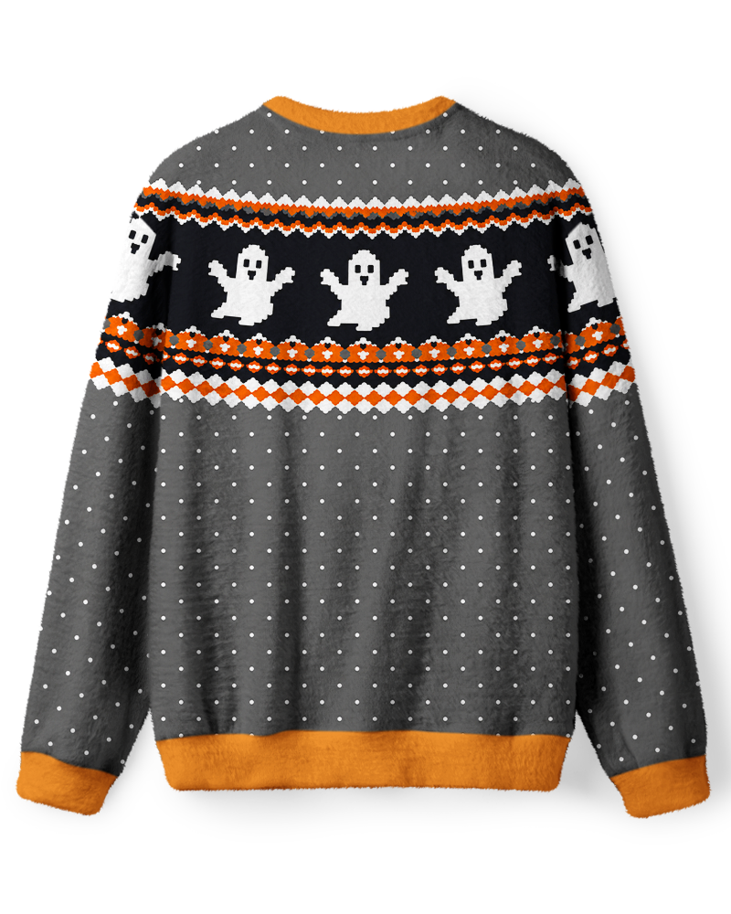 Ghost Pixel Knit Sweater image 2