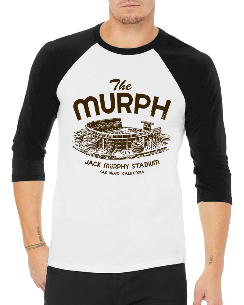 Jack Murphy Stadium Long Sleeve Raglan T-Shirt image 2