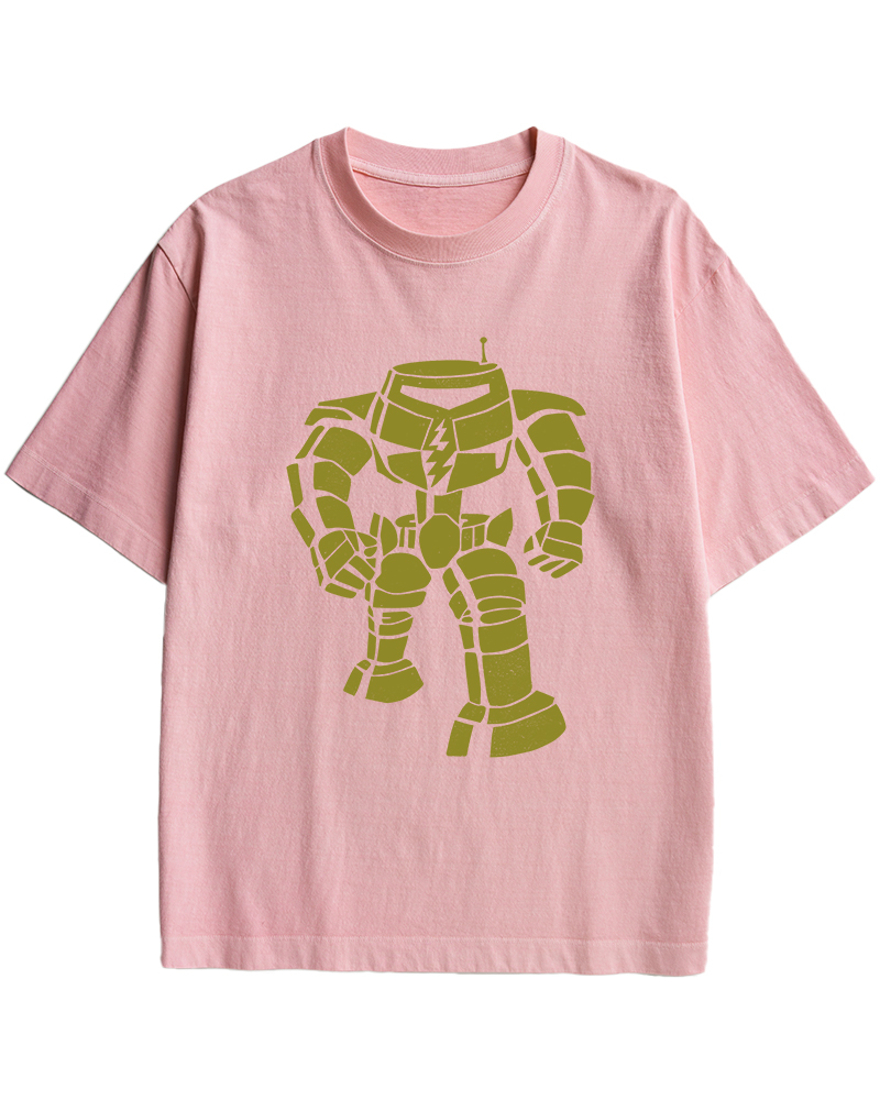 2000s Sci-Fi Robot Cotton T-Shirt image 2