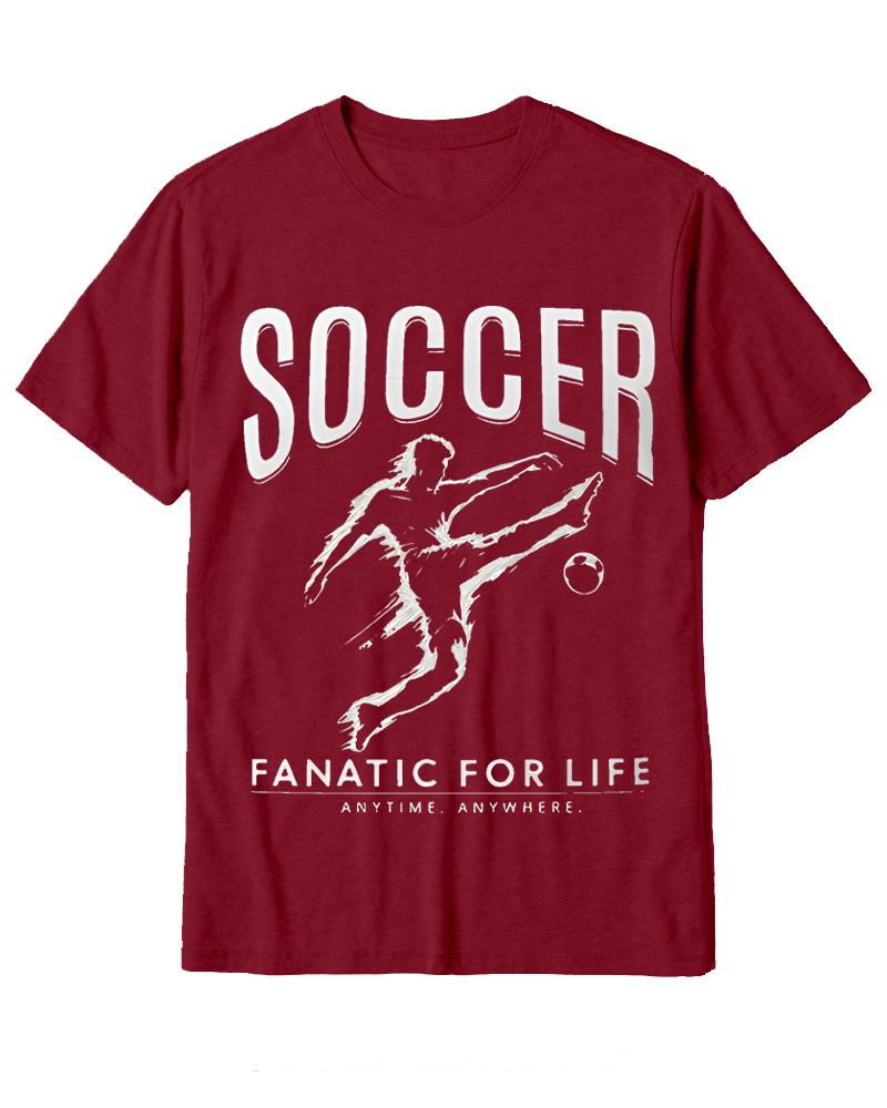 Soccer Fanatic for Life 2000s Cotton T-Shirt image 2