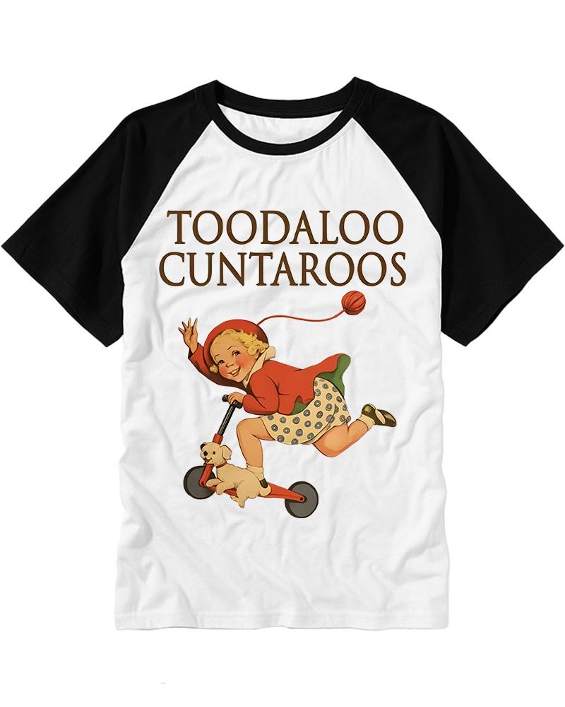 Toodaloo Cuntaroos 1950s Raglan Baseball T-Shirt image 2