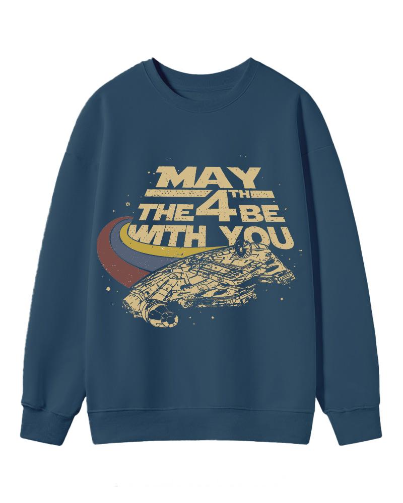Science Fiction Graphic 1980s Cotton Sweatshirt image 2