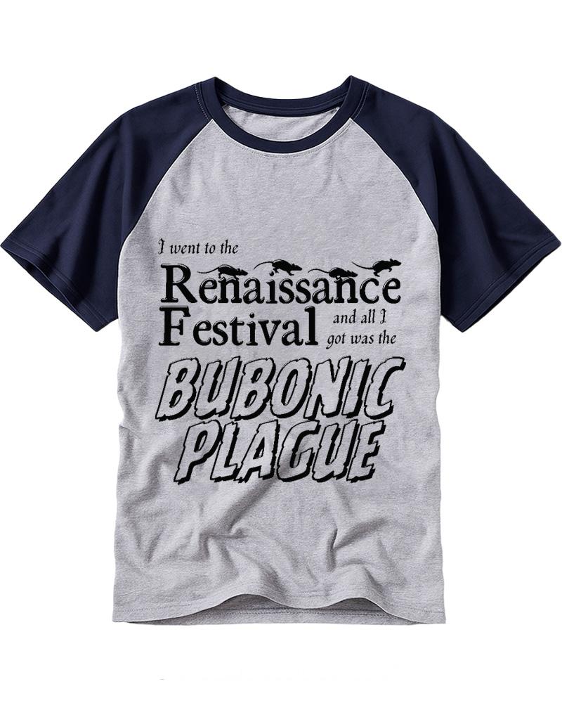 I Went To The Renaissance Festival 1960s Raglan Baseball T-Shirt image 3