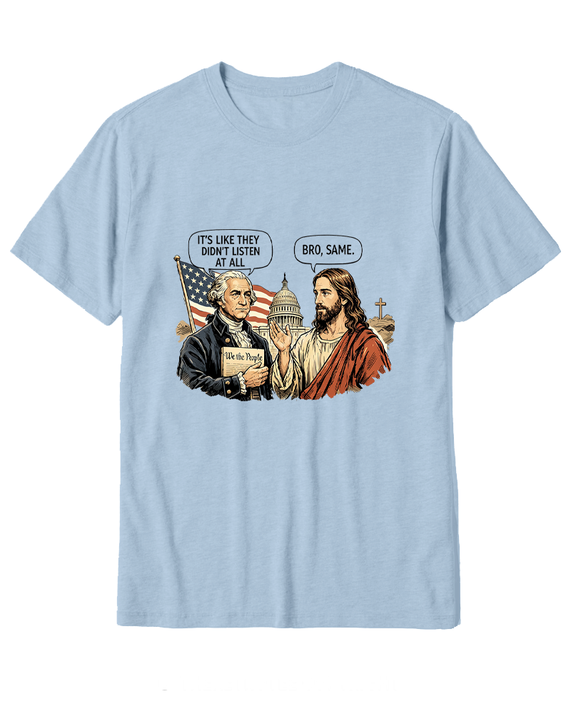 TheRetroTeeIt’s Like They Didn’T Listen At All Cotton T-Shirt image 3