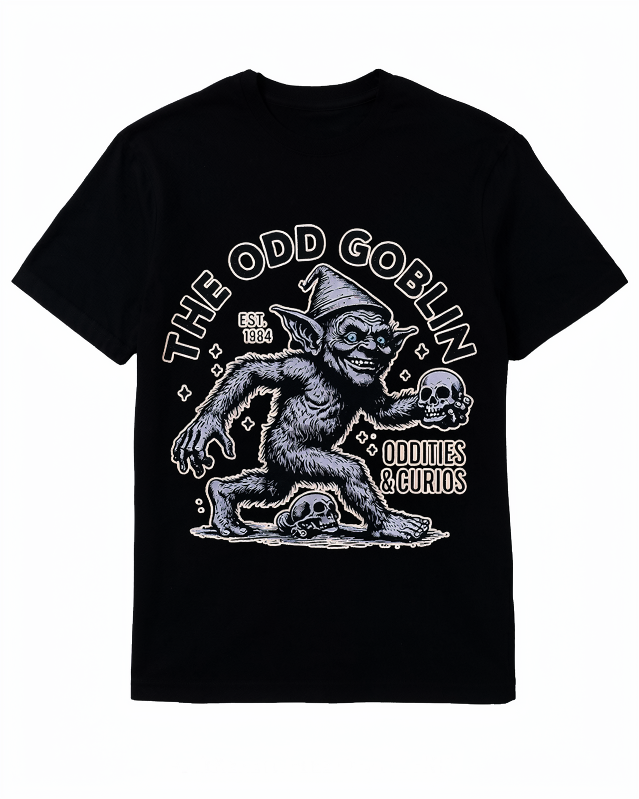 The Odd Goblin Oddities and Curio Cotton T-Shirt image 3