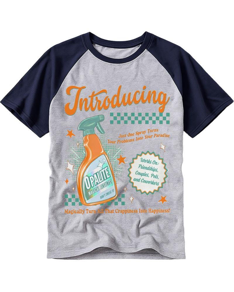 Opalite 1970s Raglan Baseball T-Shirt image 3