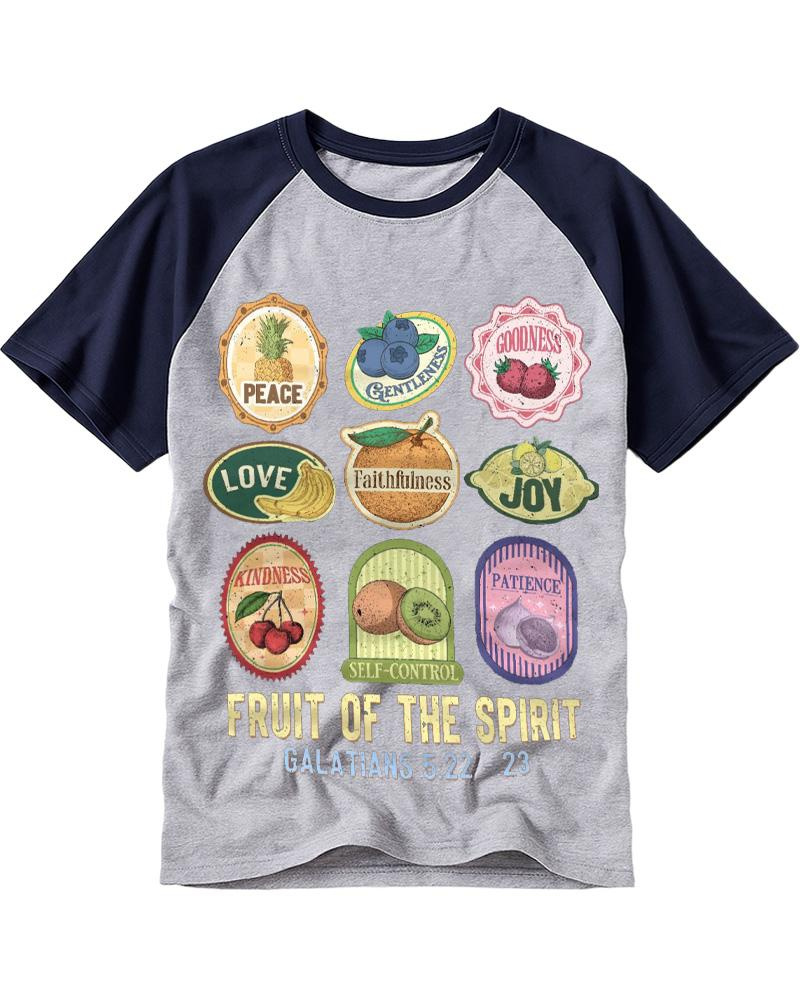 Christian Bible Verse 1960s Raglan Baseball T-Shirt image 3