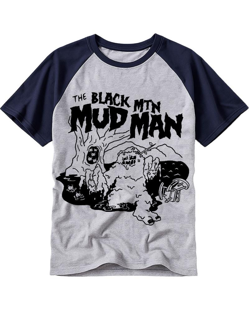 Mudman Cryprid 1980s Raglan Baseball T-Shirt image 3