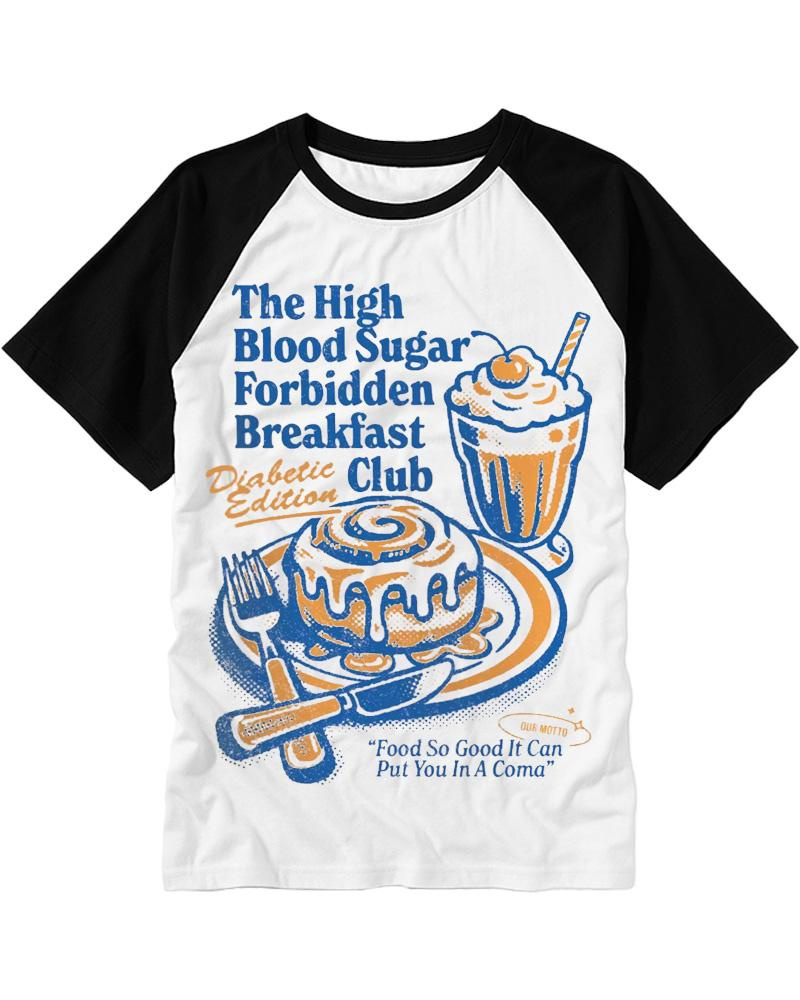 Food So Good It Can Put You In A Coma 1960s Raglan Baseball T-Shirt image 3