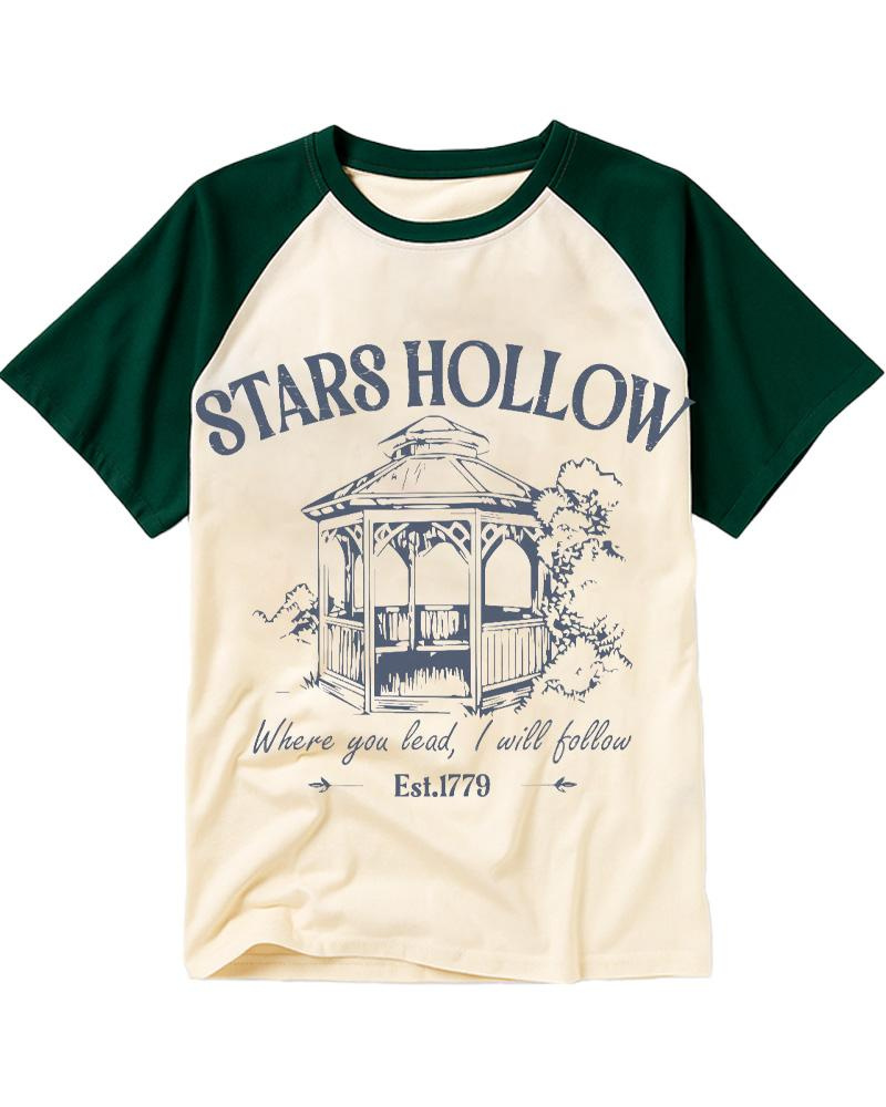 Where You Lead 1990s Raglan Baseball T-Shirt image 3
