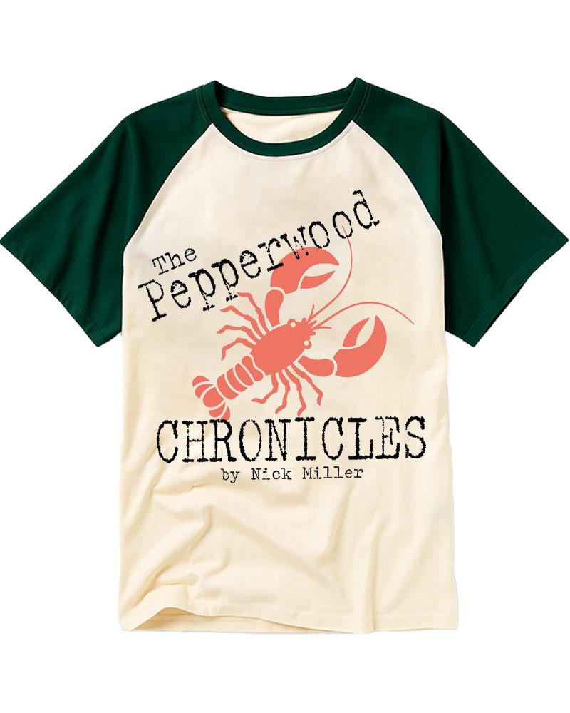 The Pepperwood Chronicles 1990s Raglan Baseball T-Shirt image 3