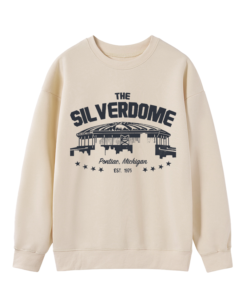 Retro Stadium Vibes Graphic Soccer Sweatshirt image 3