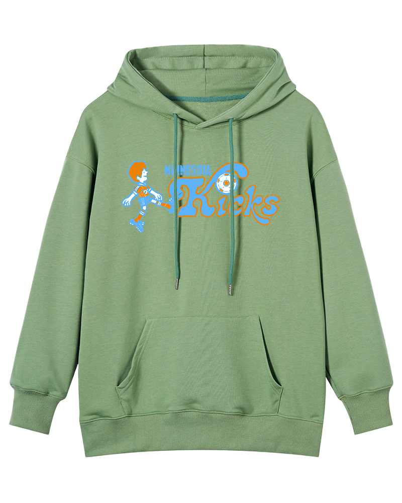 Minnesota Kicks Soccer Cotton Hoodie image 3