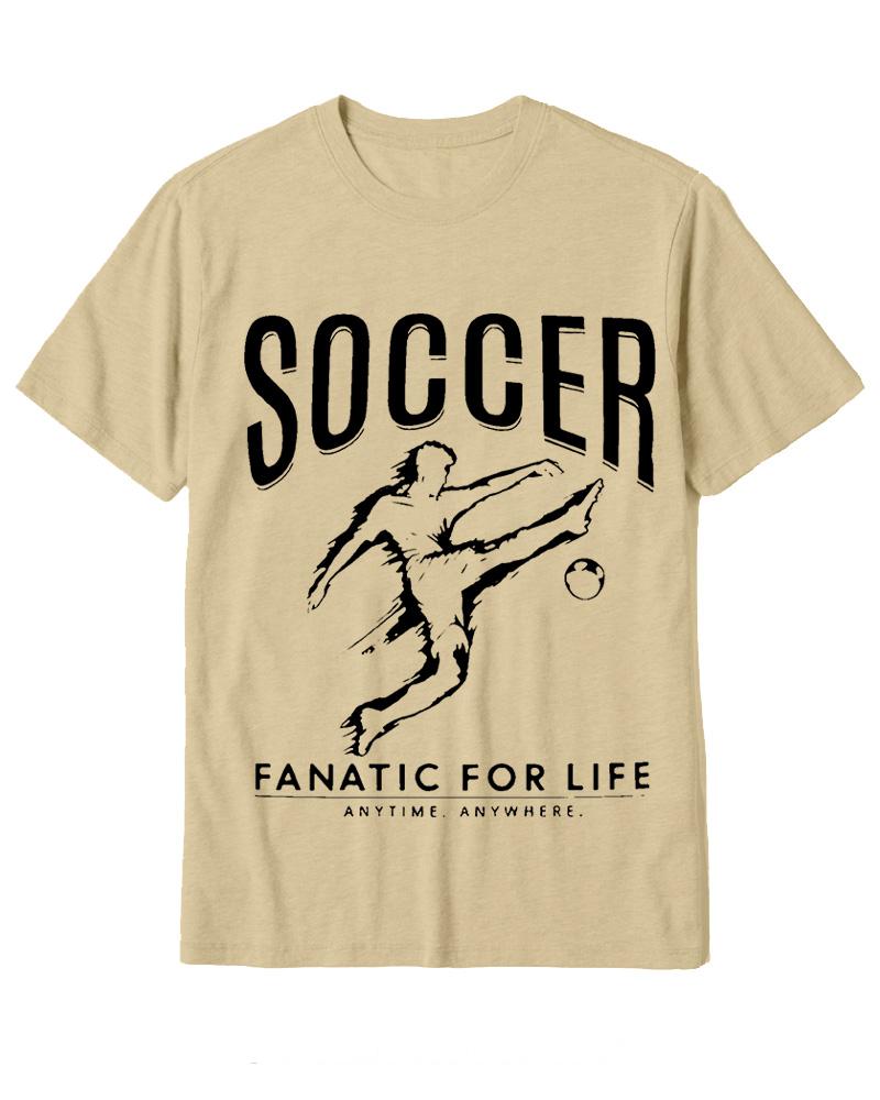 Soccer Fanatic for Life 2000s Cotton T-Shirt image 3