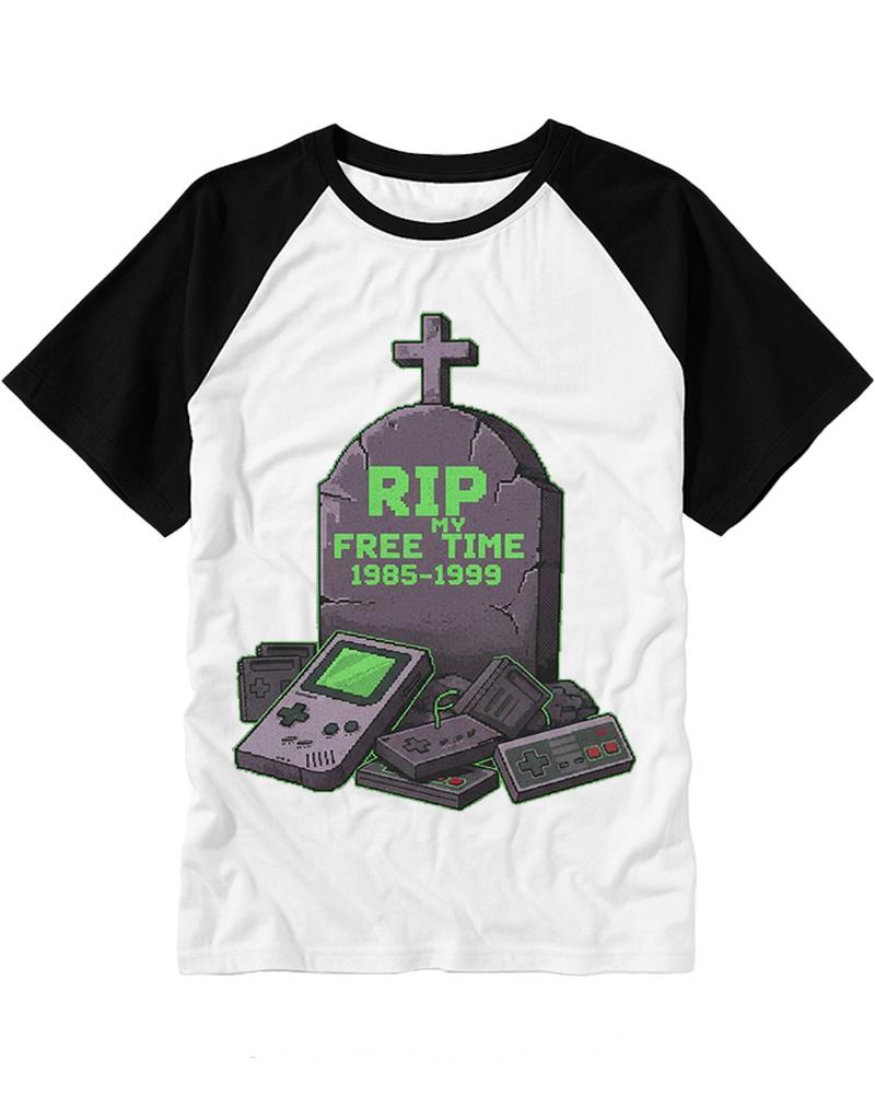 Save Your Soul Retro 90s Raglan Baseball T-Shirt image 3