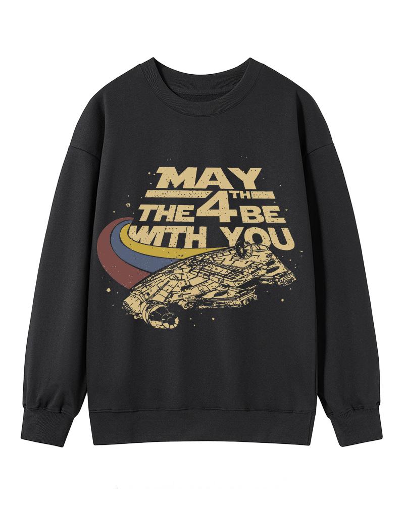 Science Fiction Graphic 1980s Cotton Sweatshirt image 3