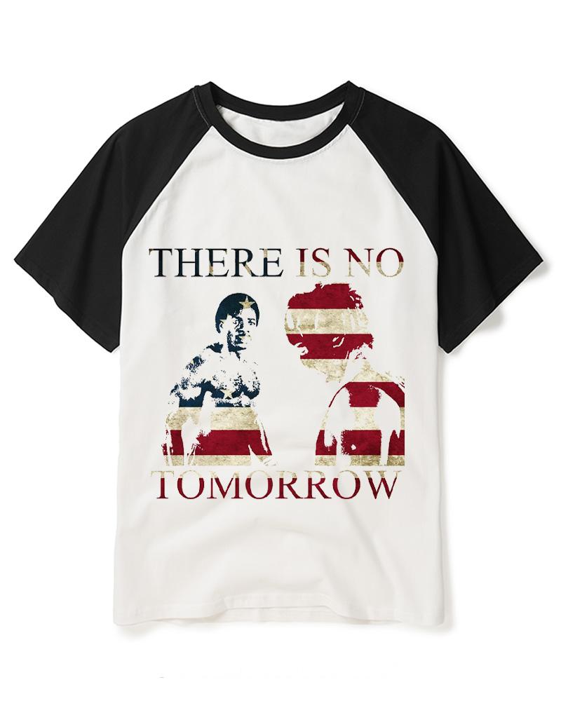 There Is No Tomorrow 1980s Raglan Baseball T-Shirt image 4