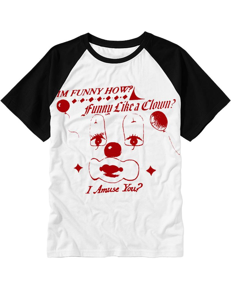 Like A Clown 1990s Raglan Baseball T-Shirt image 4