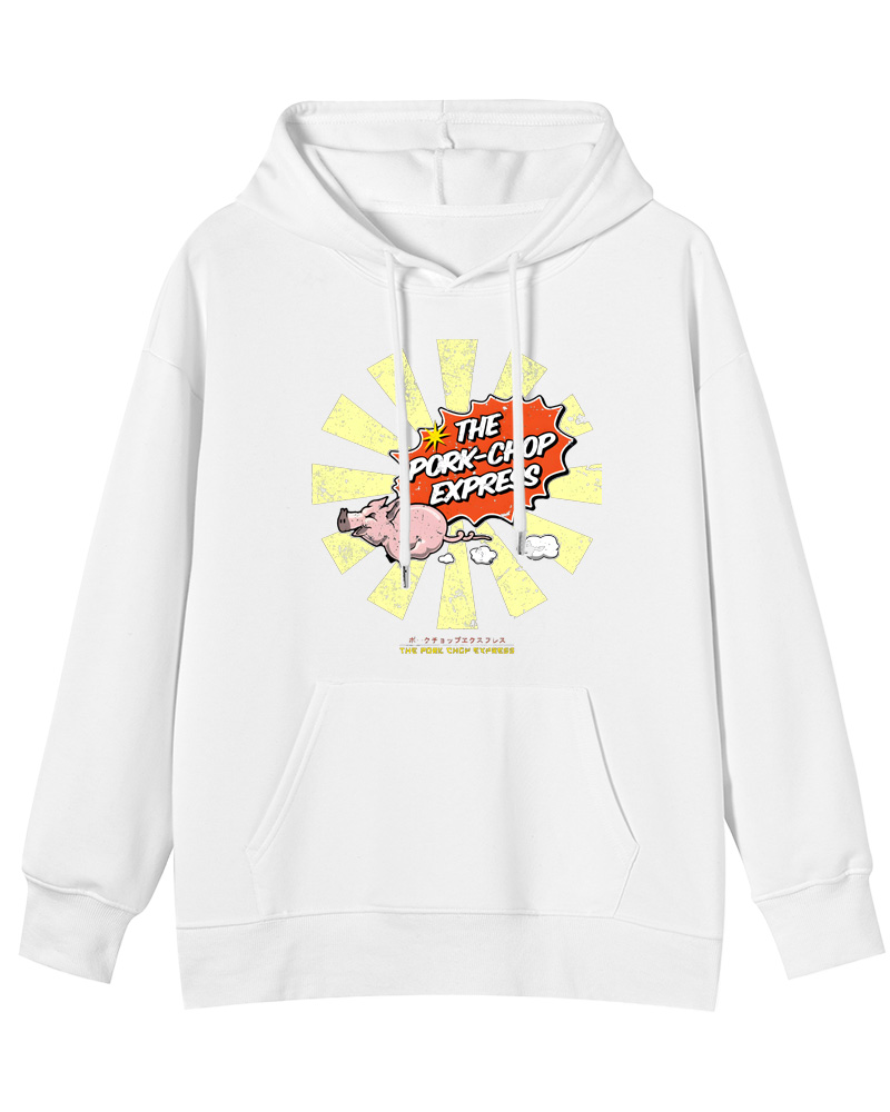 Pork Chop Express 1980s Cotton Hoodie image 4